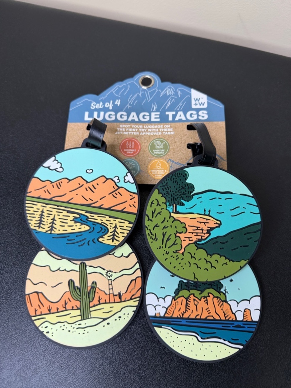 Core Home | Summer Vacation Travel Parks Luggage Tags